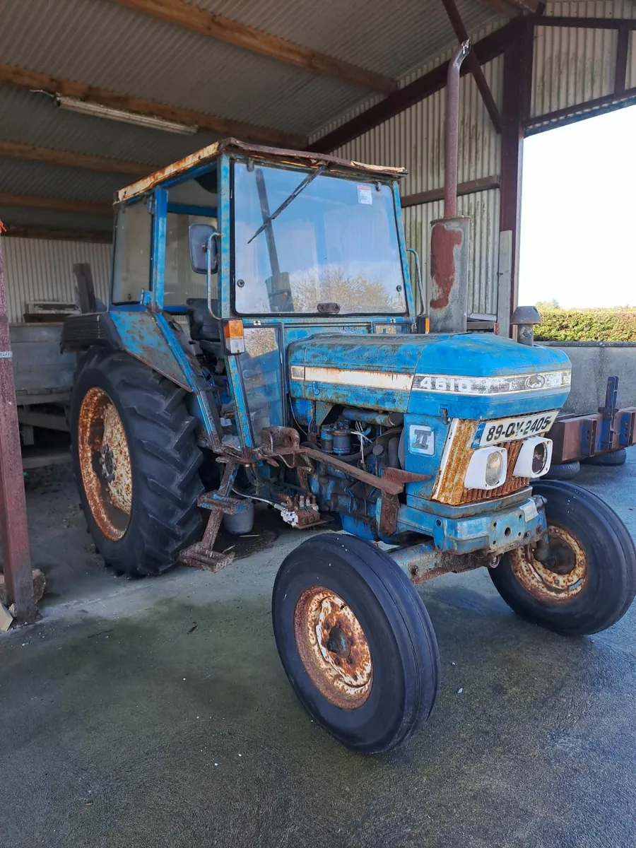 Ford 4610 & loader 10 x 6 tipper box trailer - Image 4