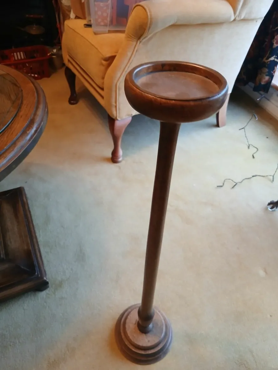 Antique ashtray stand