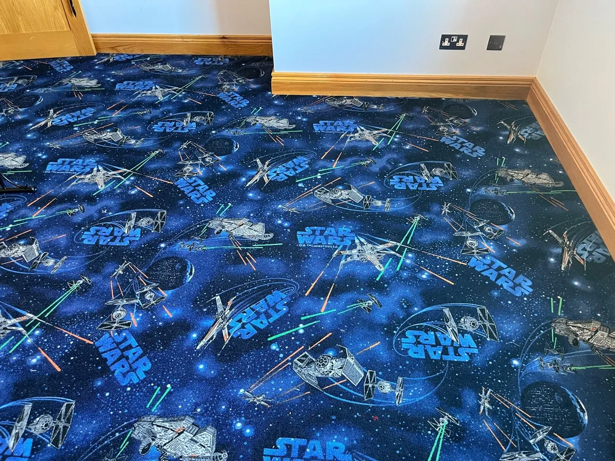 Star Wars Carpet -  Children’s Bedroom - Image 1
