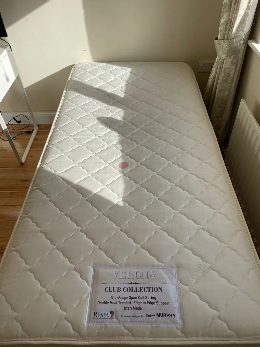 Single mattress bed and base - Image 4