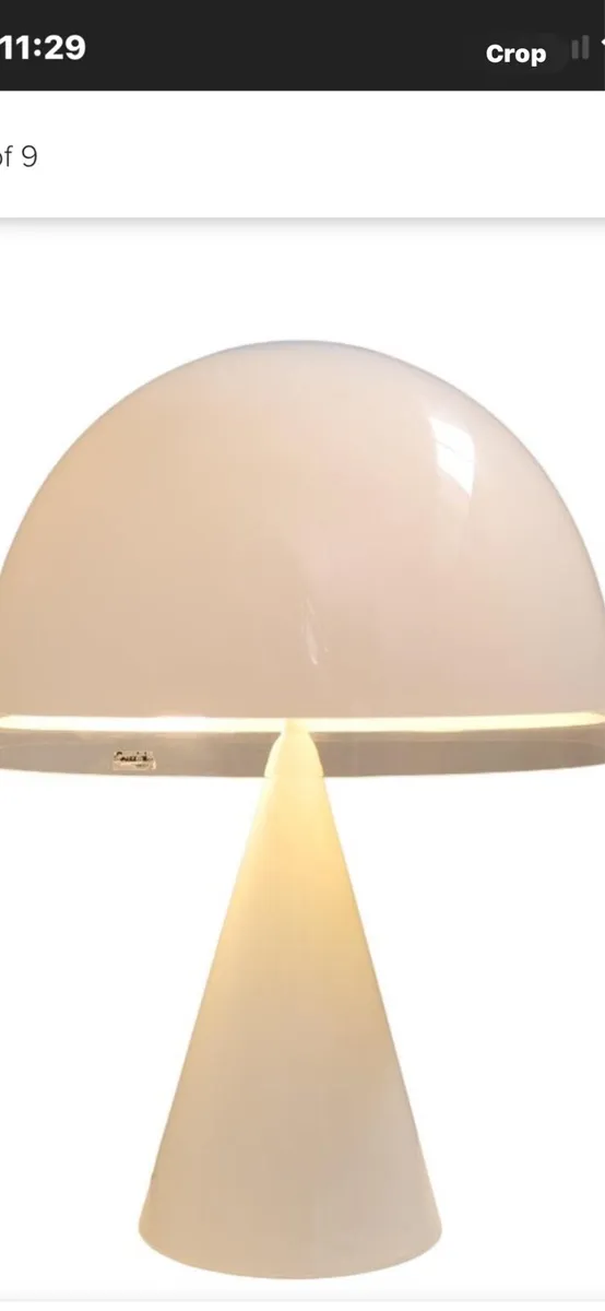 Mid century Guzzini lamp - Image 2