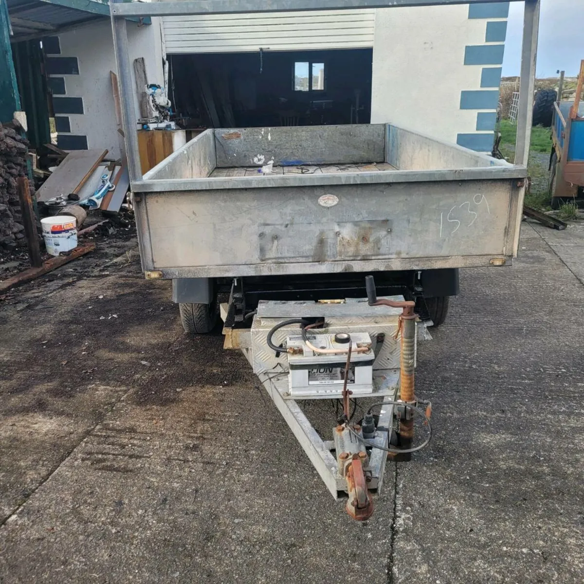 9 by 5 electric tipper trailer - Image 2