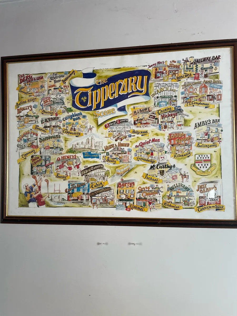 Tipperary Pubs framed print