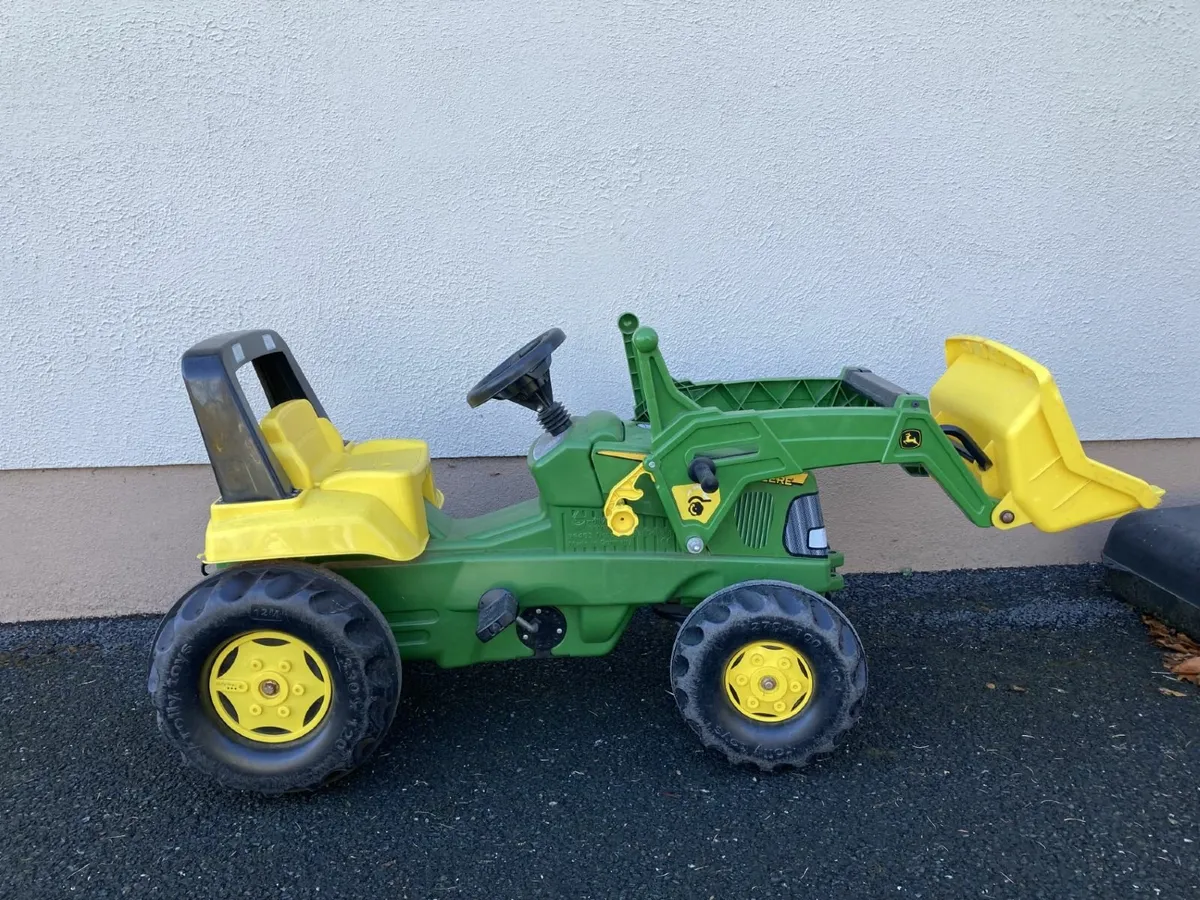 Toy tractors - Pedal New Holland and John Deere - Image 4