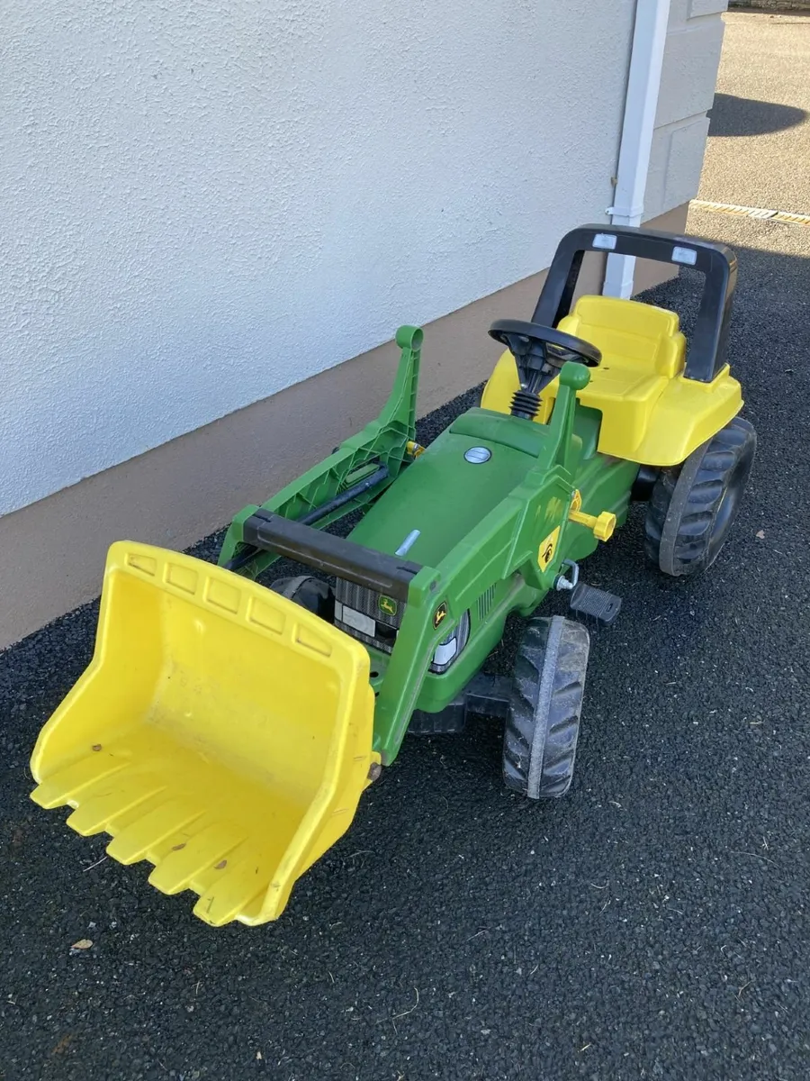 Toy tractor - pedal John Deere - Image 2