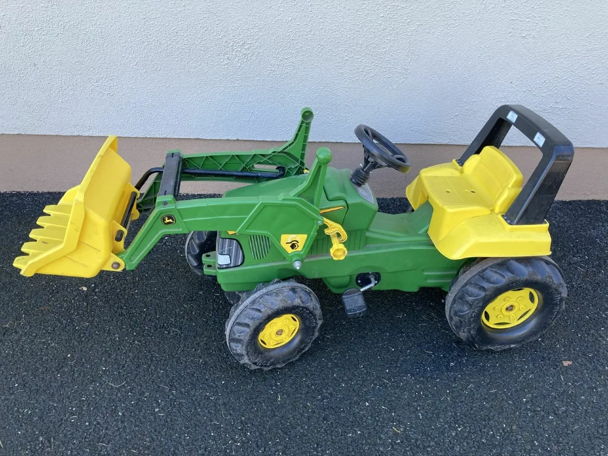Toy tractor - pedal John Deere - Image 3