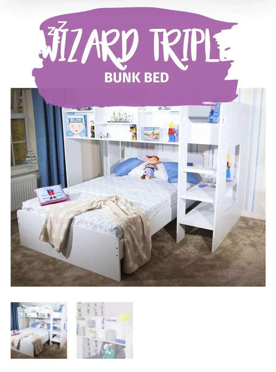 Triple Bunk Bed - Image 1