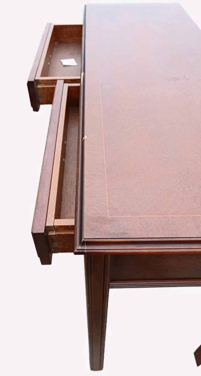 📍 CLEARANCE: Mahogany table with two drawers - Image 2