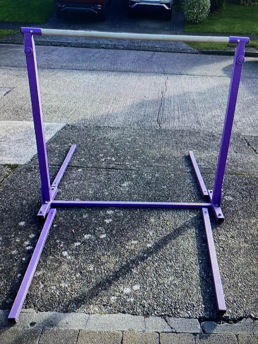 Purple Gymnastics Bar 6. 5ft - Image 3