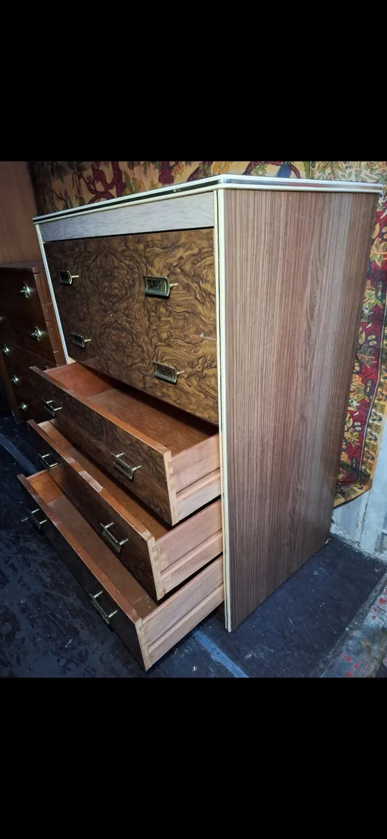 Vintage chest of drawers (DELIVERY) - Image 3
