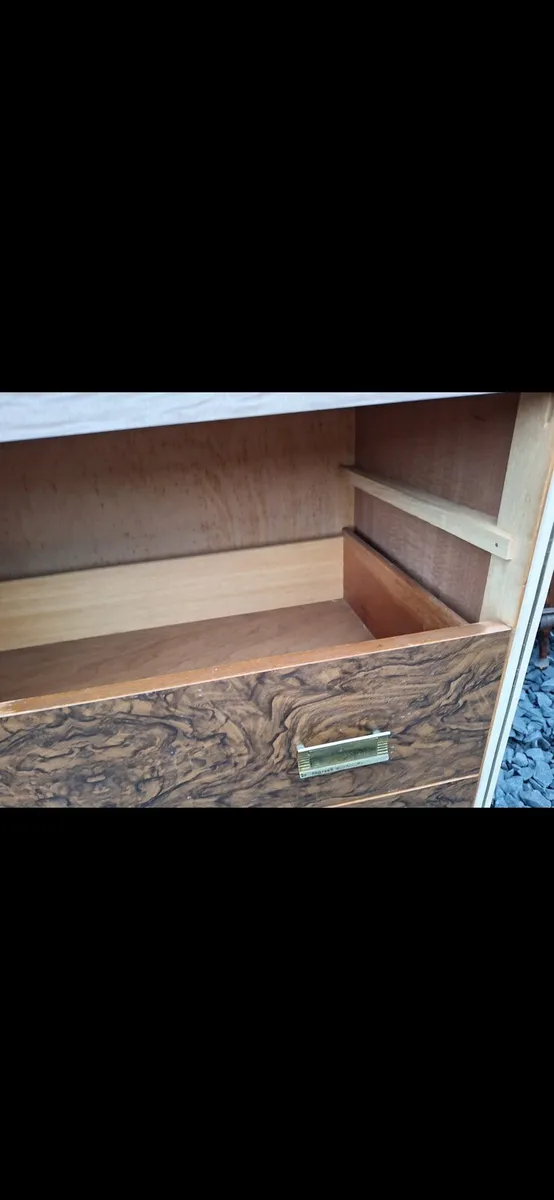 Vintage chest of drawers (DELIVERY) - Image 4