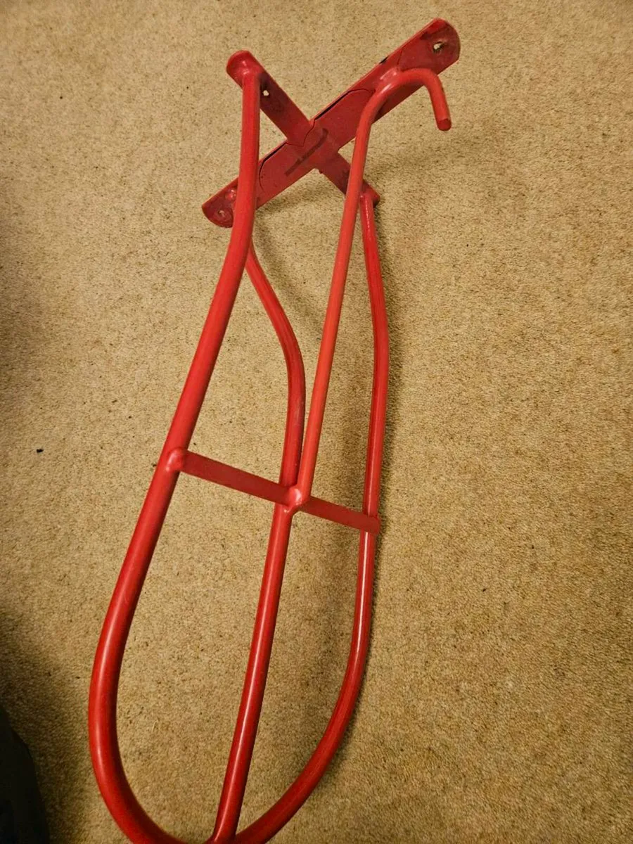 Misc. Items travel boots, saddle rack - Image 1