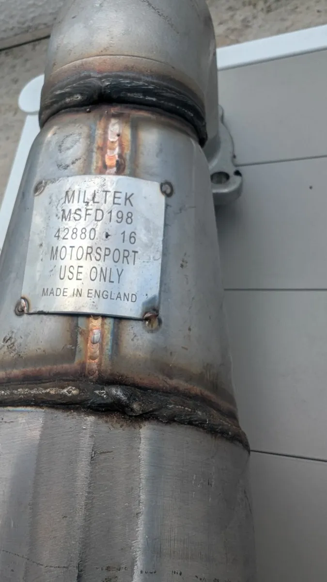 Milltek sports cat & downpipe - Image 1