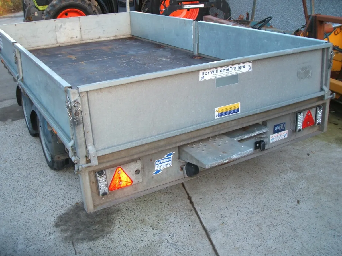 Ifor Williams 12ft x 6.6ft wide trailer - Image 2
