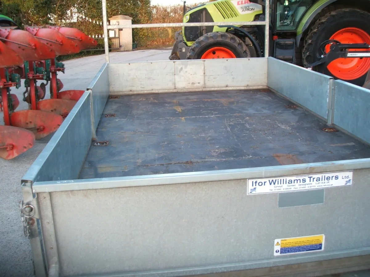 Ifor Williams 12ft x 6.6ft wide trailer - Image 4