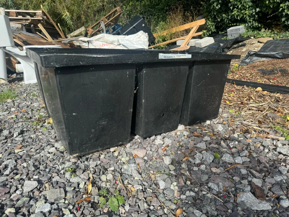 Cold Water Storage Tanks x 3-Ideal Animal trough - Image 3