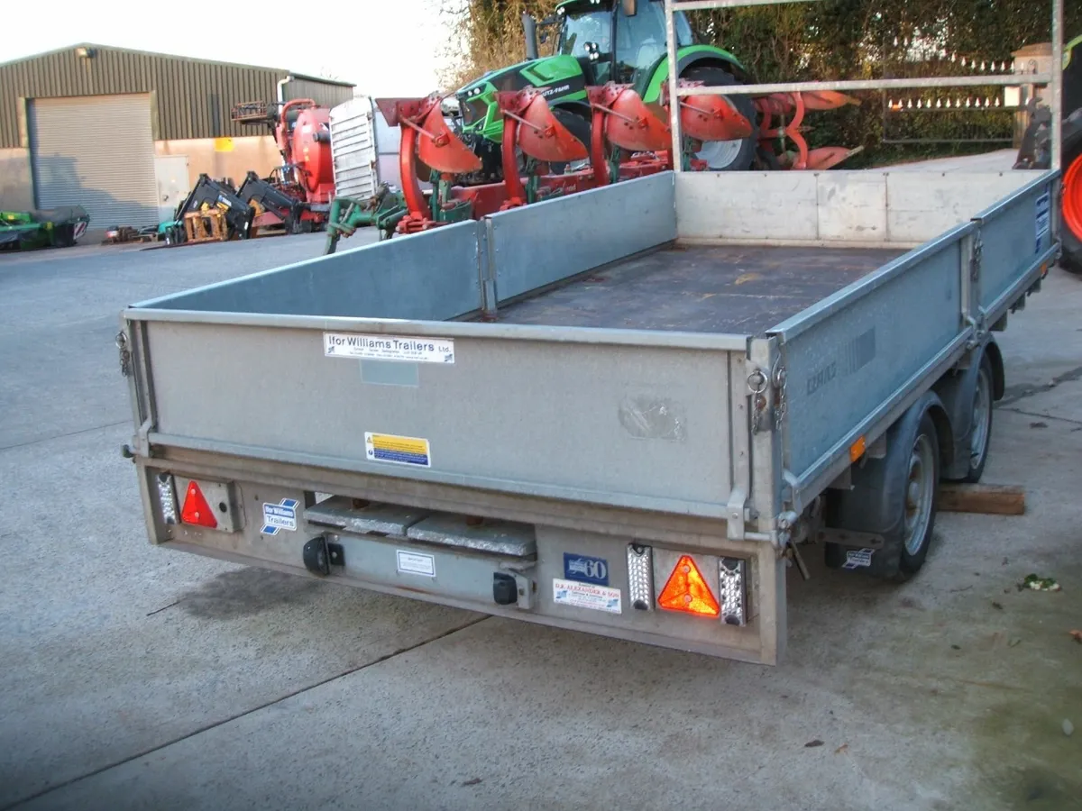 Ifor Williams 12ft x 6.6ft wide trailer - Image 1