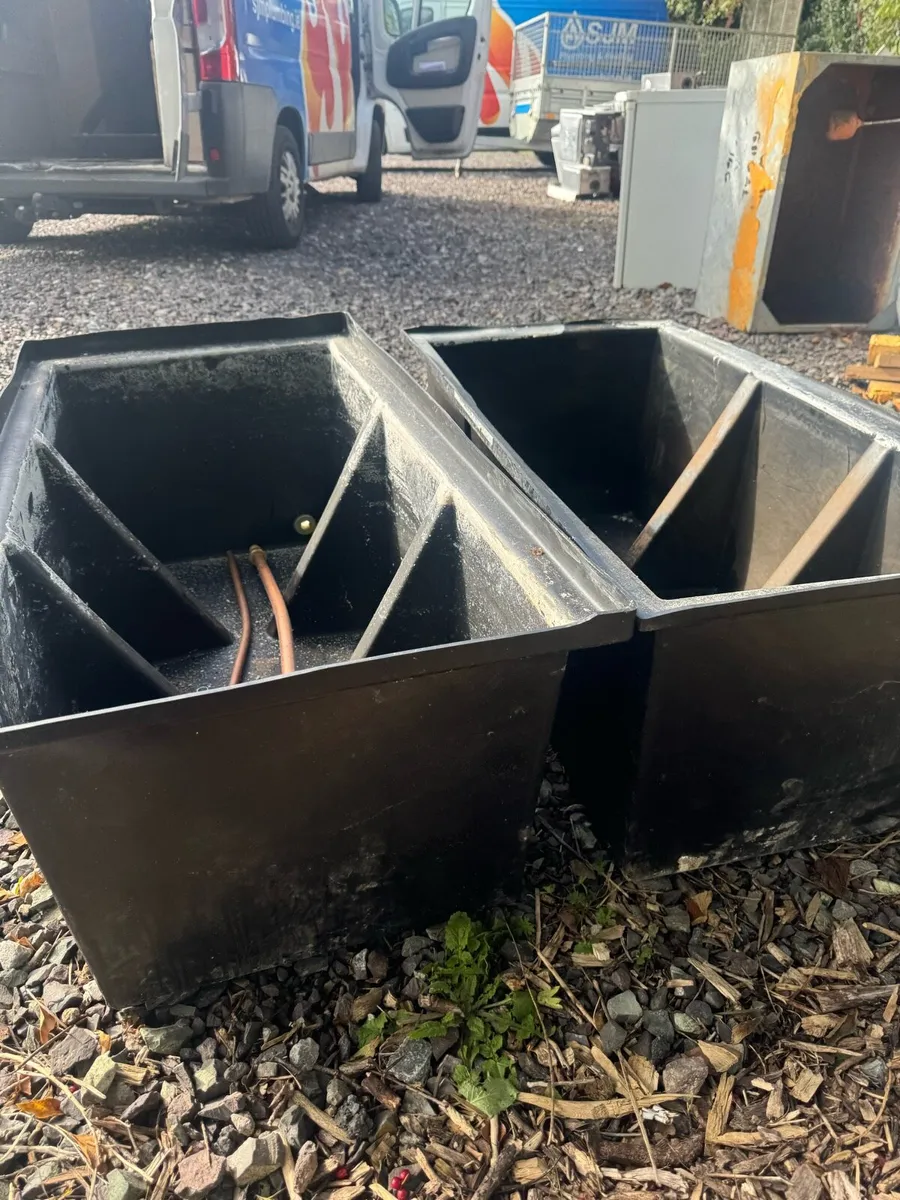 Cold Water Storage Tanks x 3-Ideal Animal trough - Image 4