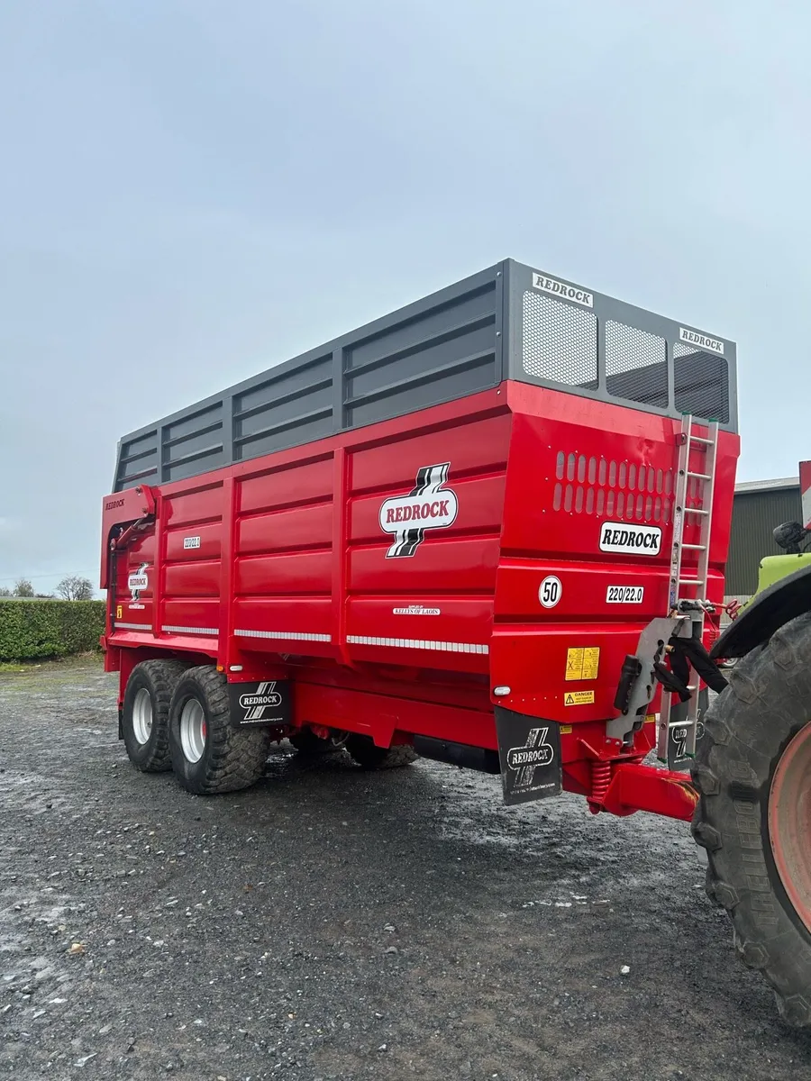 Redrock 22ft silage trailer - Image 1