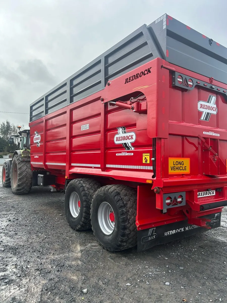 Redrock 22ft silage trailer - Image 3