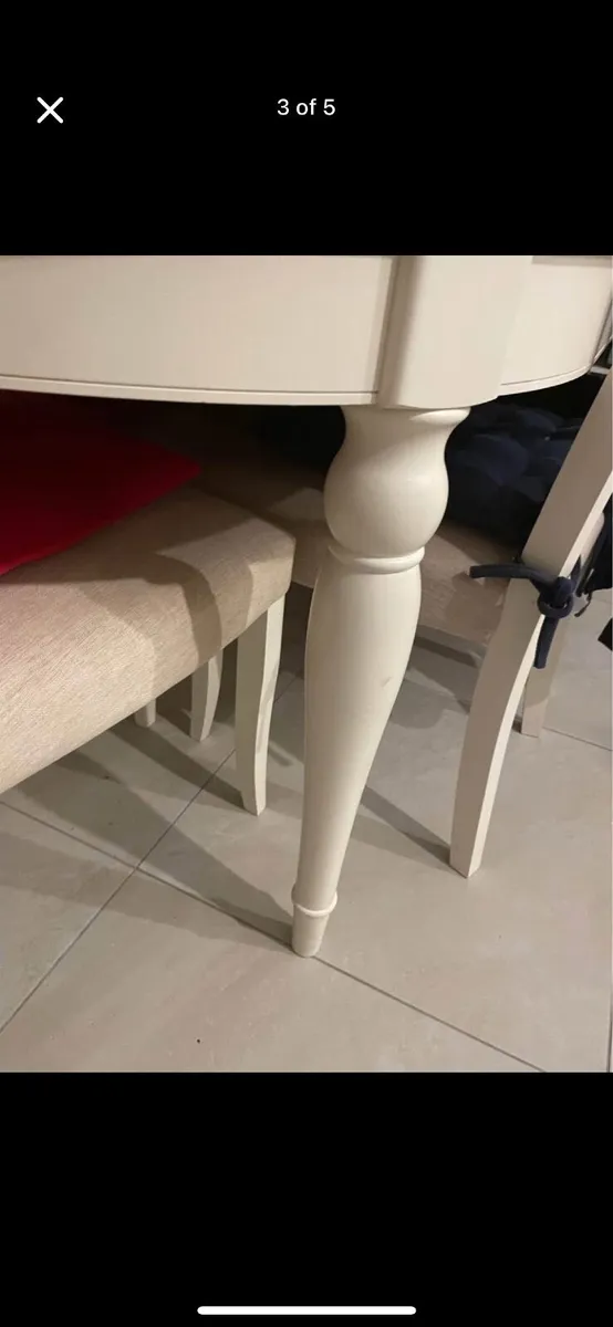 Georgia Kitchen Table Range with 6 table chairs - Image 3