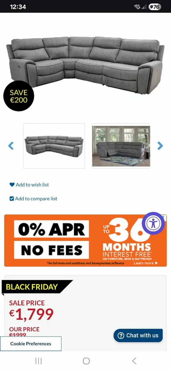 Corner sofa and arm chair - Image 2