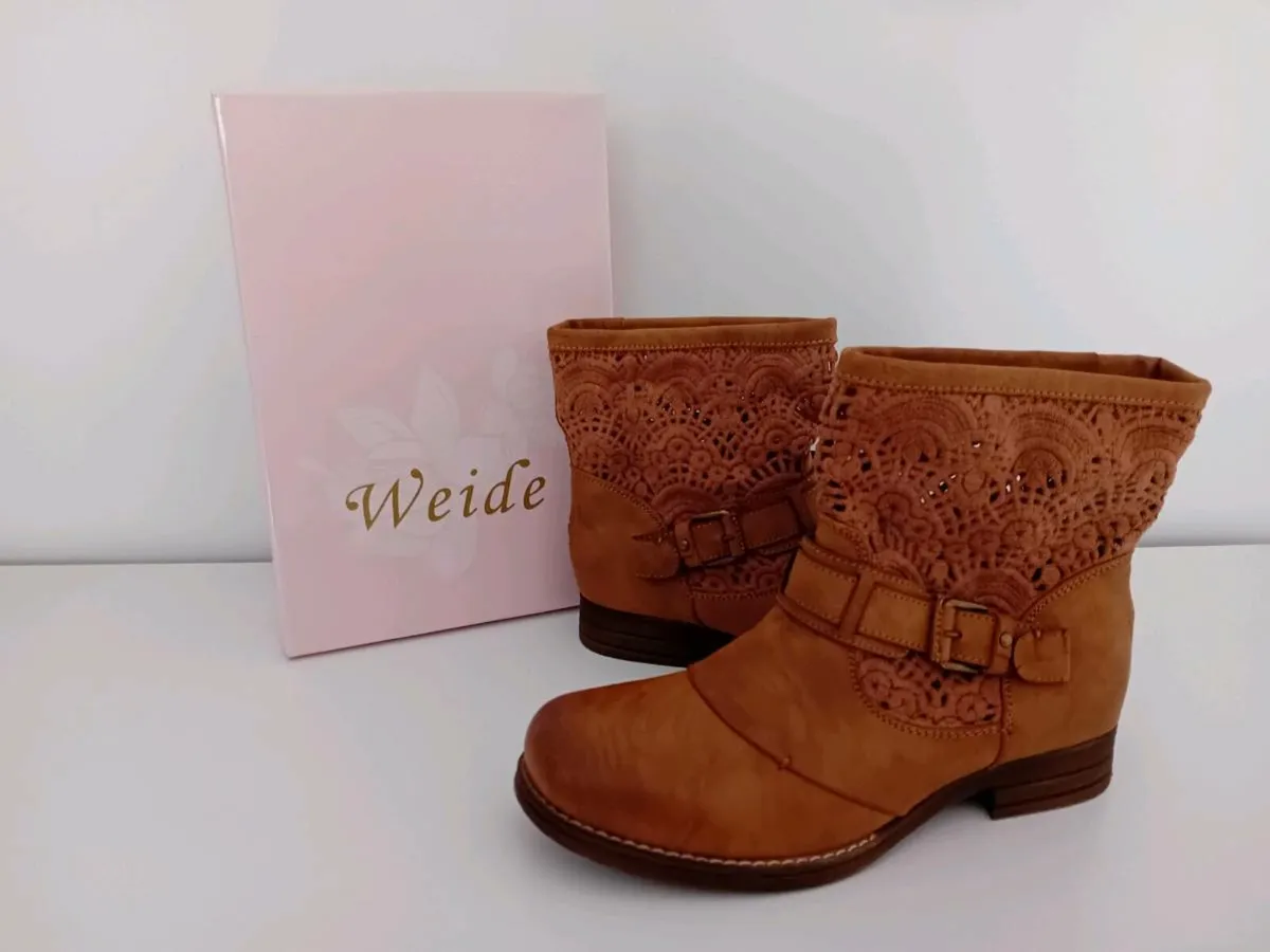 WEIDE Ladies Ankle Boots (BNIB) - Image 1