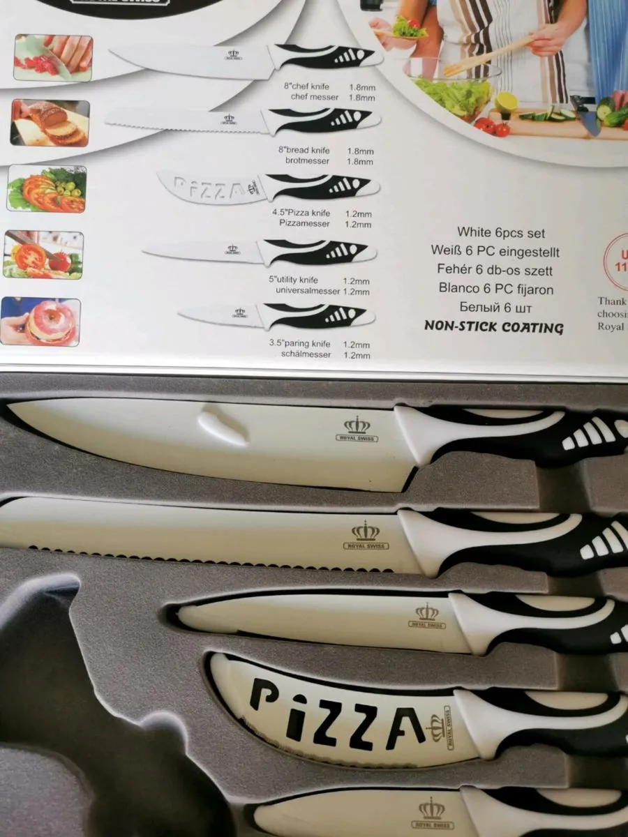 Royal Swiss 5 Piece Knife Set - Image 2