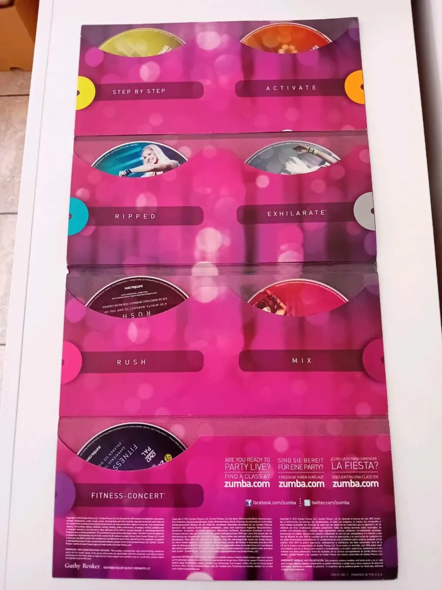 Zumba "Exhilerate" DVD Boxset - Image 3