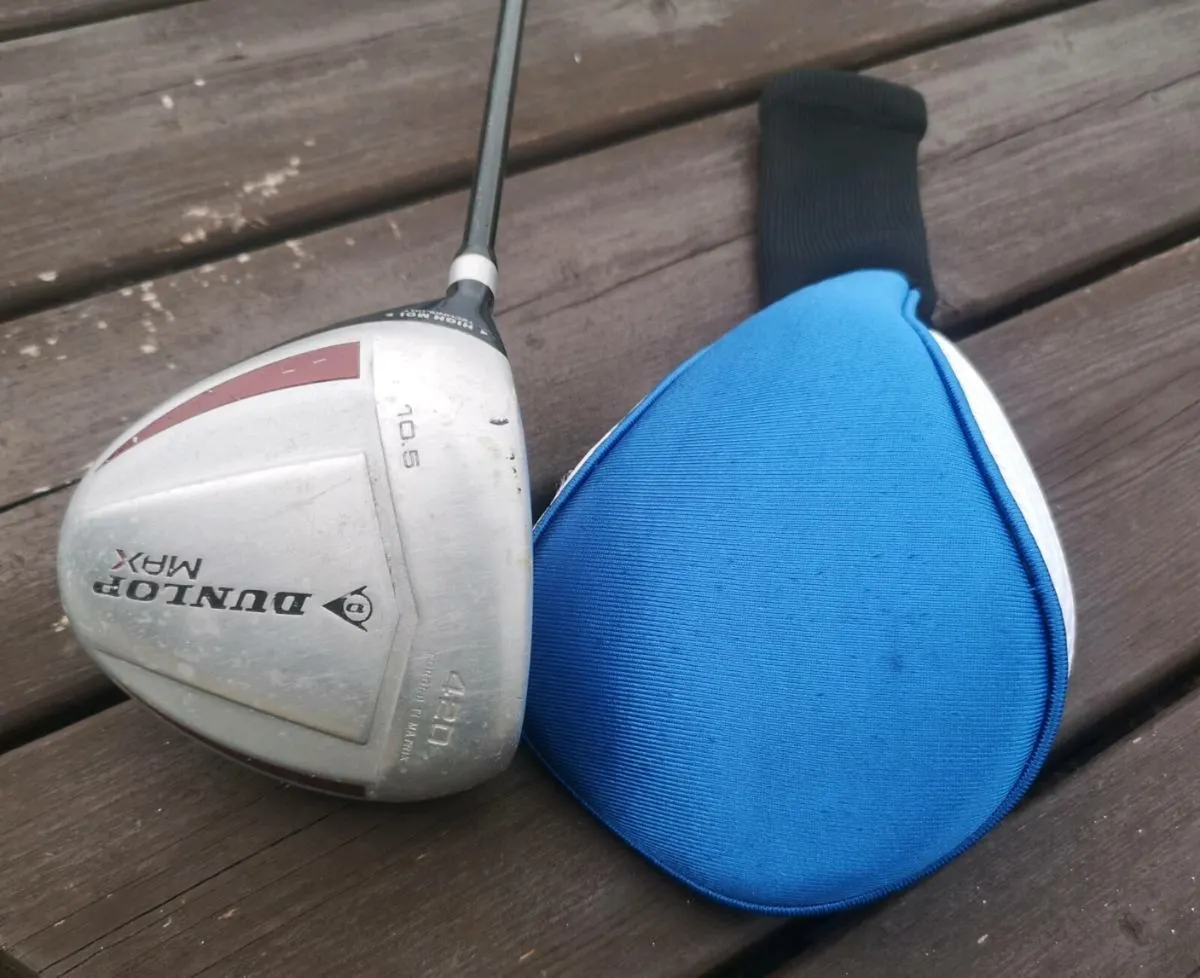Left Hand Dunlop Max driver, 10.5* Reg.New H/cover - Image 3