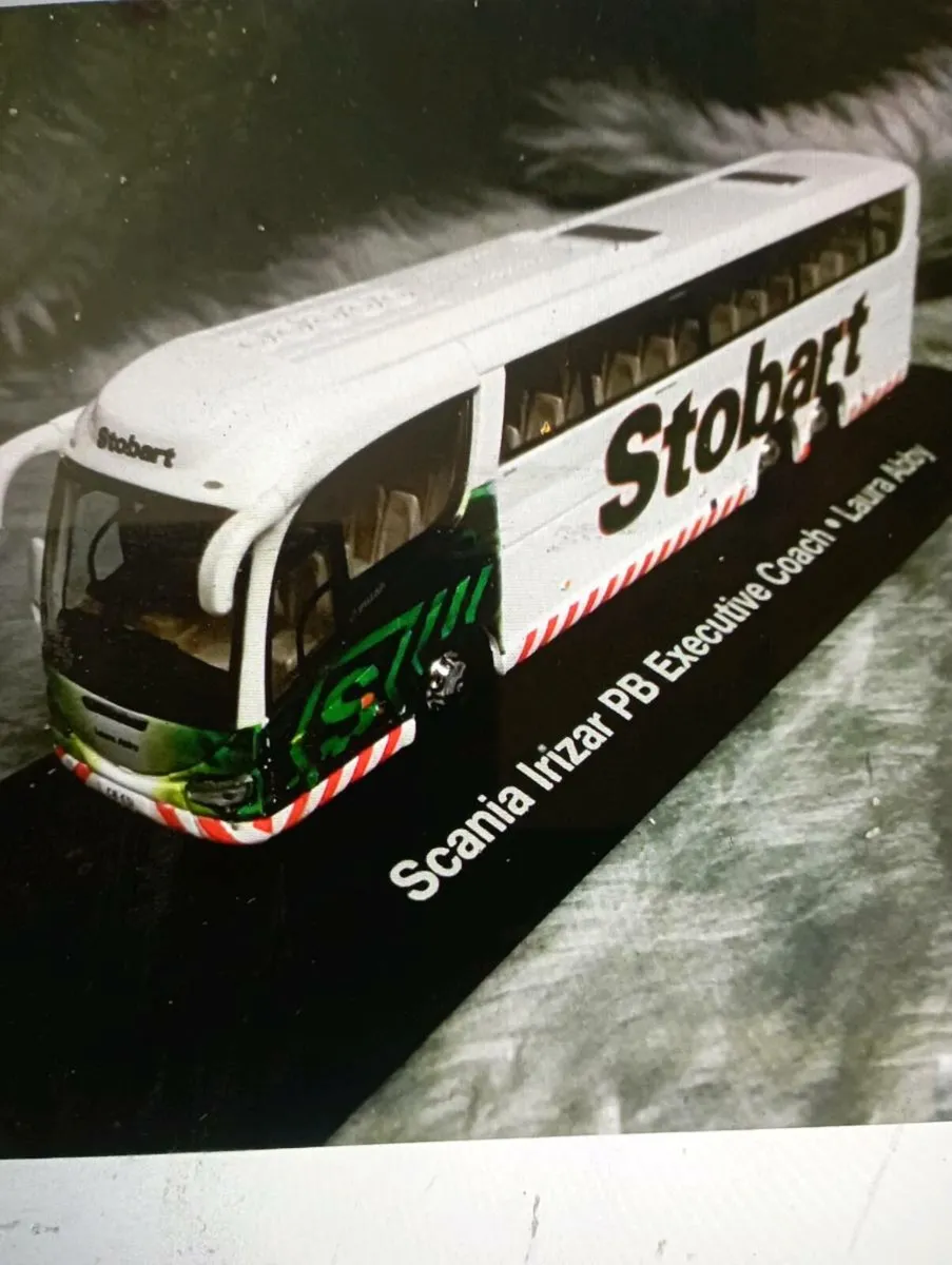 ATLAS EDITIONS EDDIE STOBART SCANIA LRIZAR COACH - Image 2