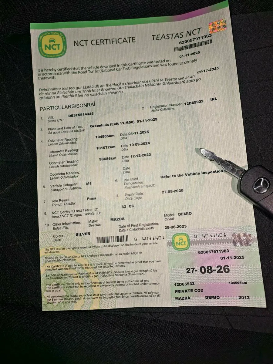 Automatic Mazda Demio NEW NCT - Image 2