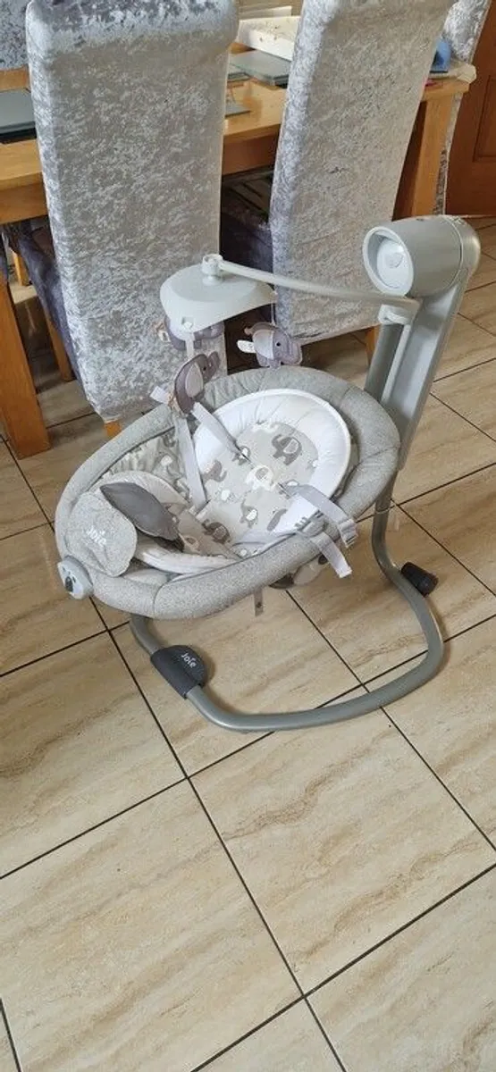 jole baby swing chair, graco bedside crib - Image 2