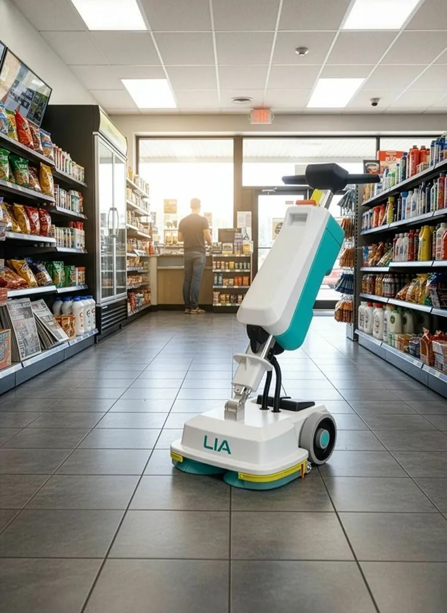 LIA PRO Battery-Powered Scrubber Dryer - Image 3