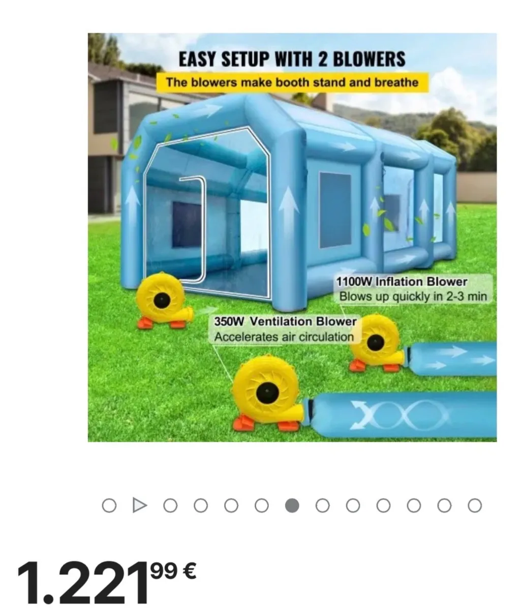 Inflatable Spray Booth - Image 2