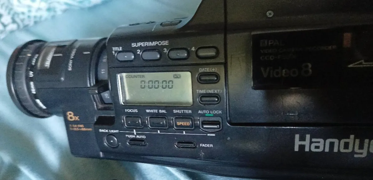 Sony Video8 Handycam Untested - Image 2