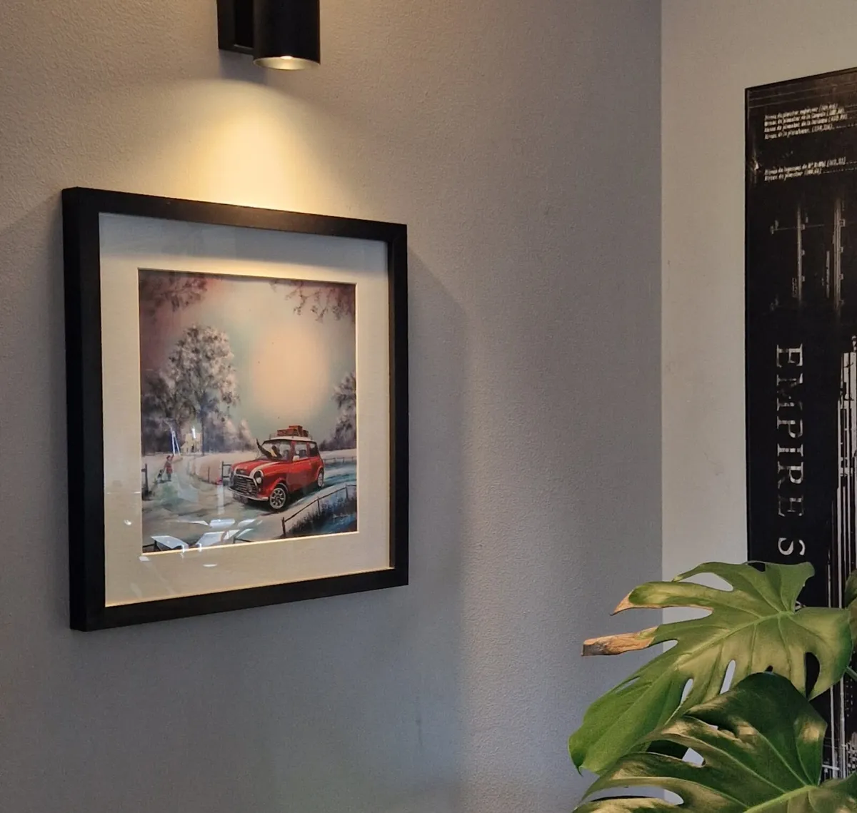 Framed vintage car prints - Image 3