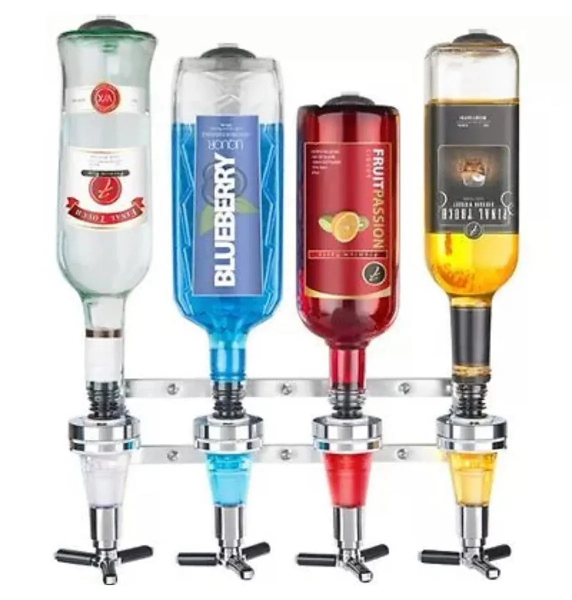 4 Bottle Wall Mounted Optic Dispenser - Image 1