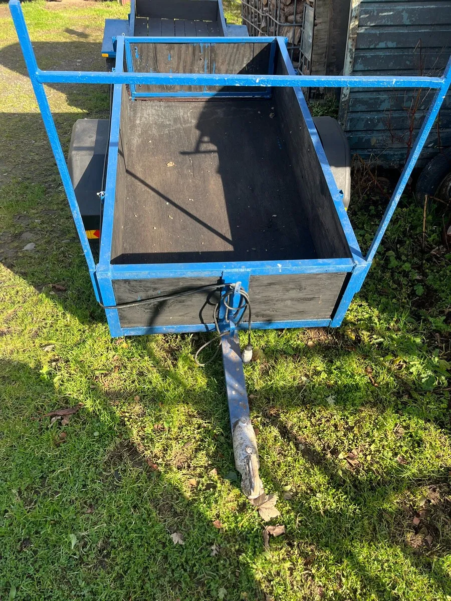 Car trailer €270 & €370 for one with ladder rack - Image 2
