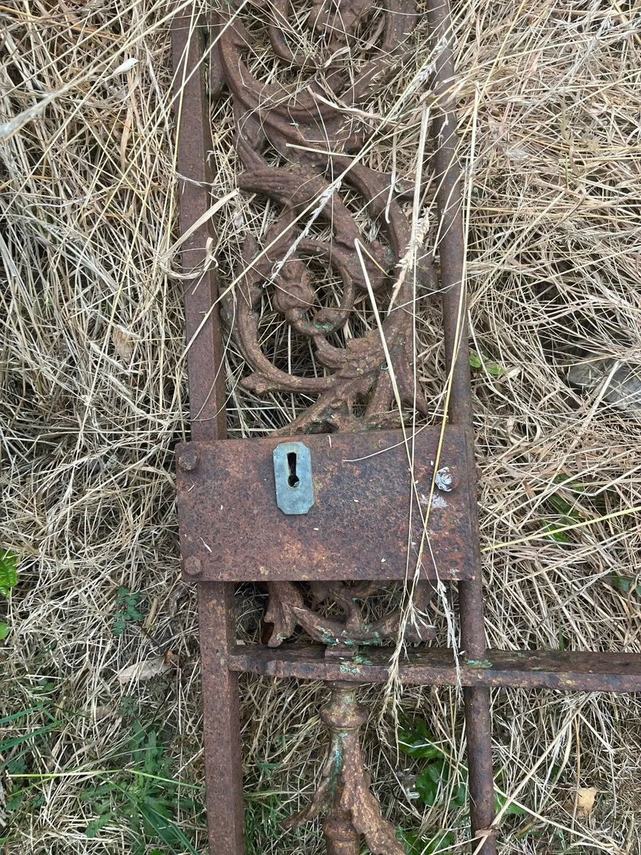 Wrought iron single gate - Image 1