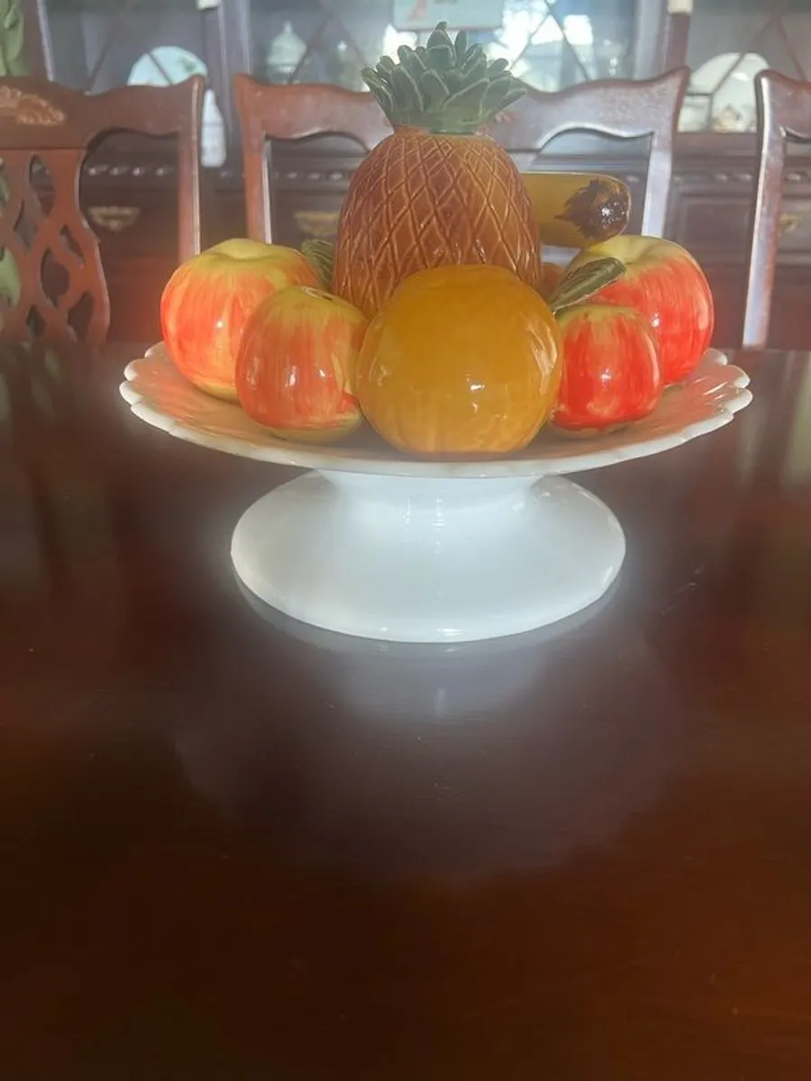 Ceramic fruit topiary centre piece - Image 4