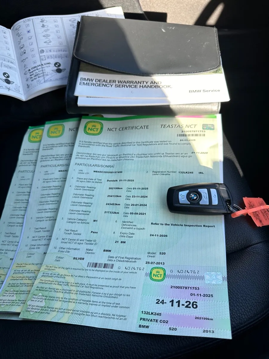 132 automatic bmw 520d lci with new nct 11/26 - Image 3