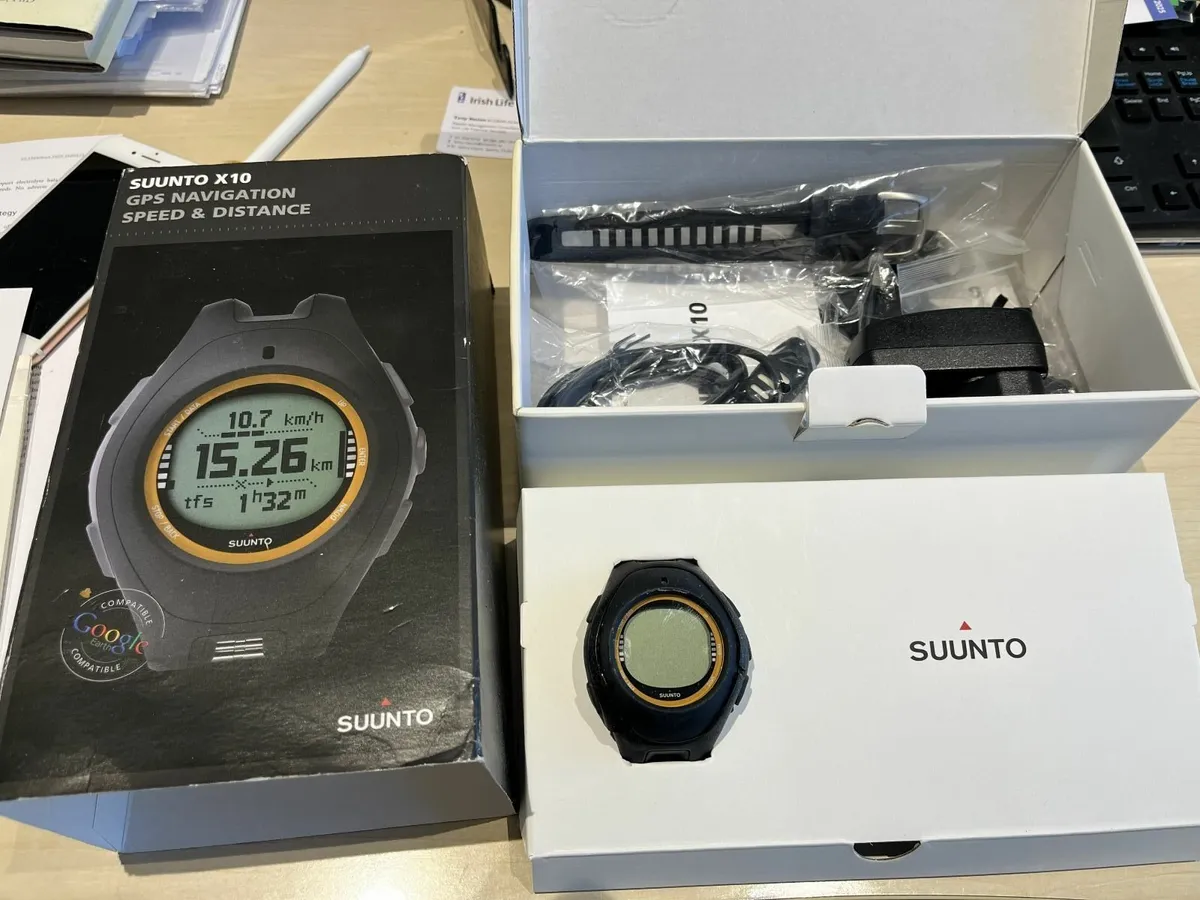 Suunto X10 Watch GPS Navigation Speed & Distance