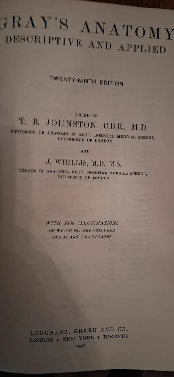 Grays Anatomy 'Descriptive and Applied' - Image 4