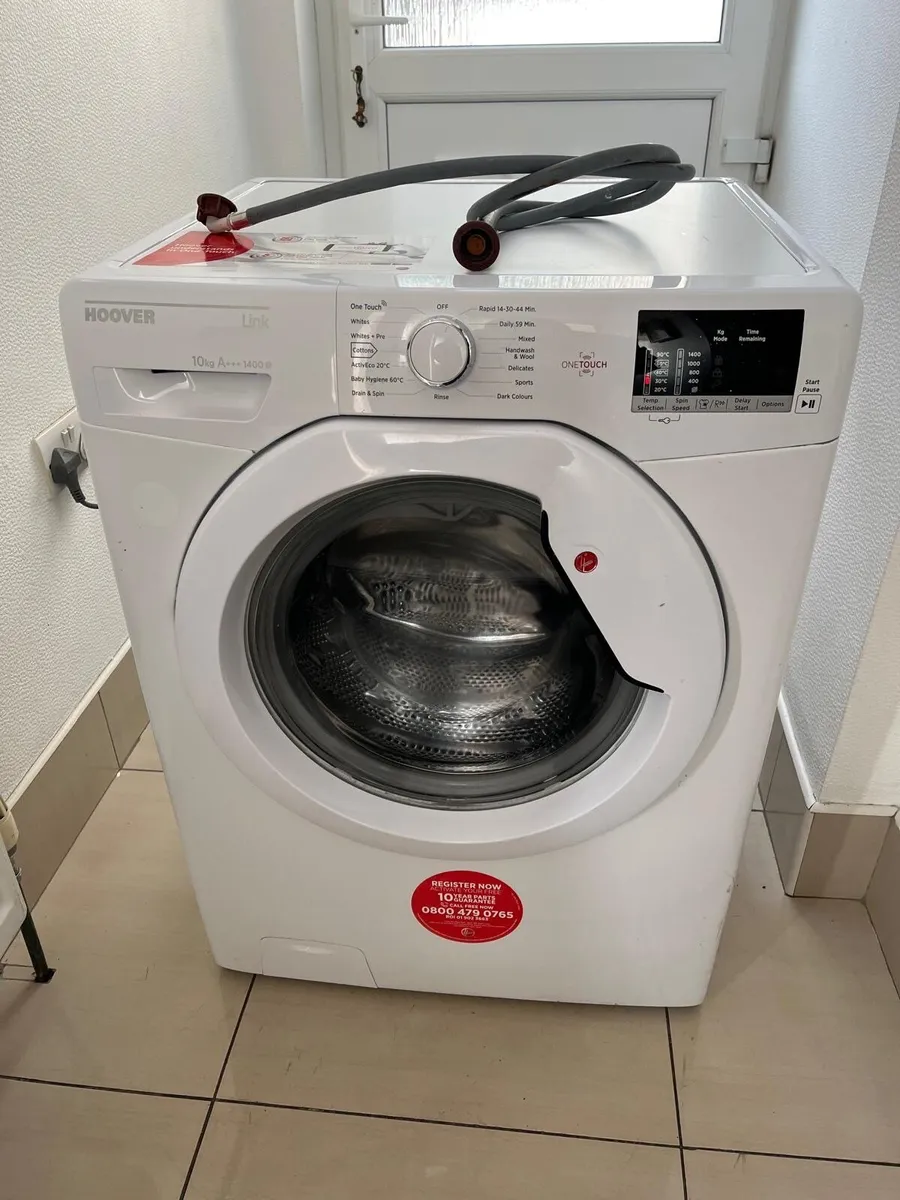 Hoover 10kg 1400 spin washing machine - Image 2