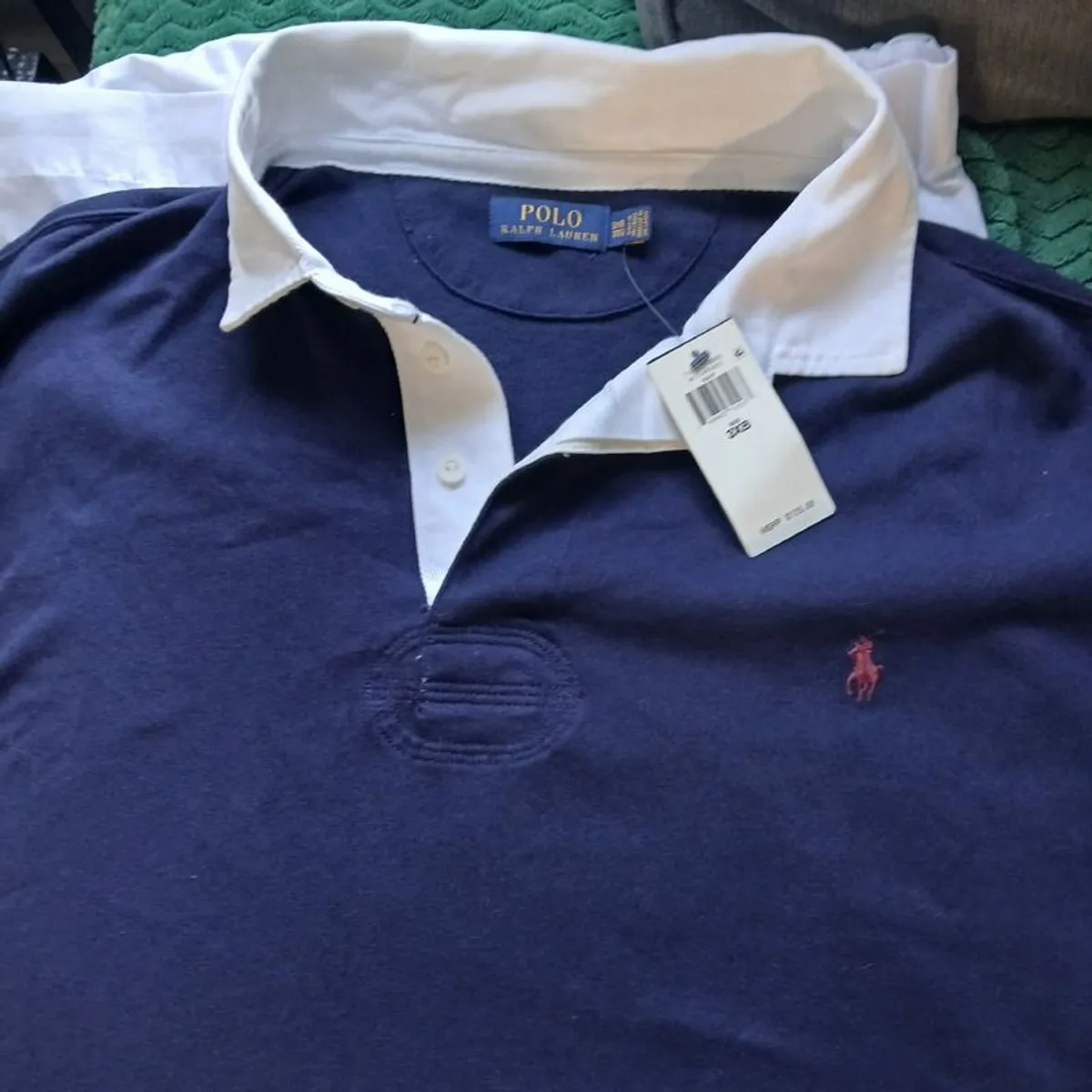 The Iconic  Ralph Lauren Rugby Shirt Tall 3 XL - Image 1