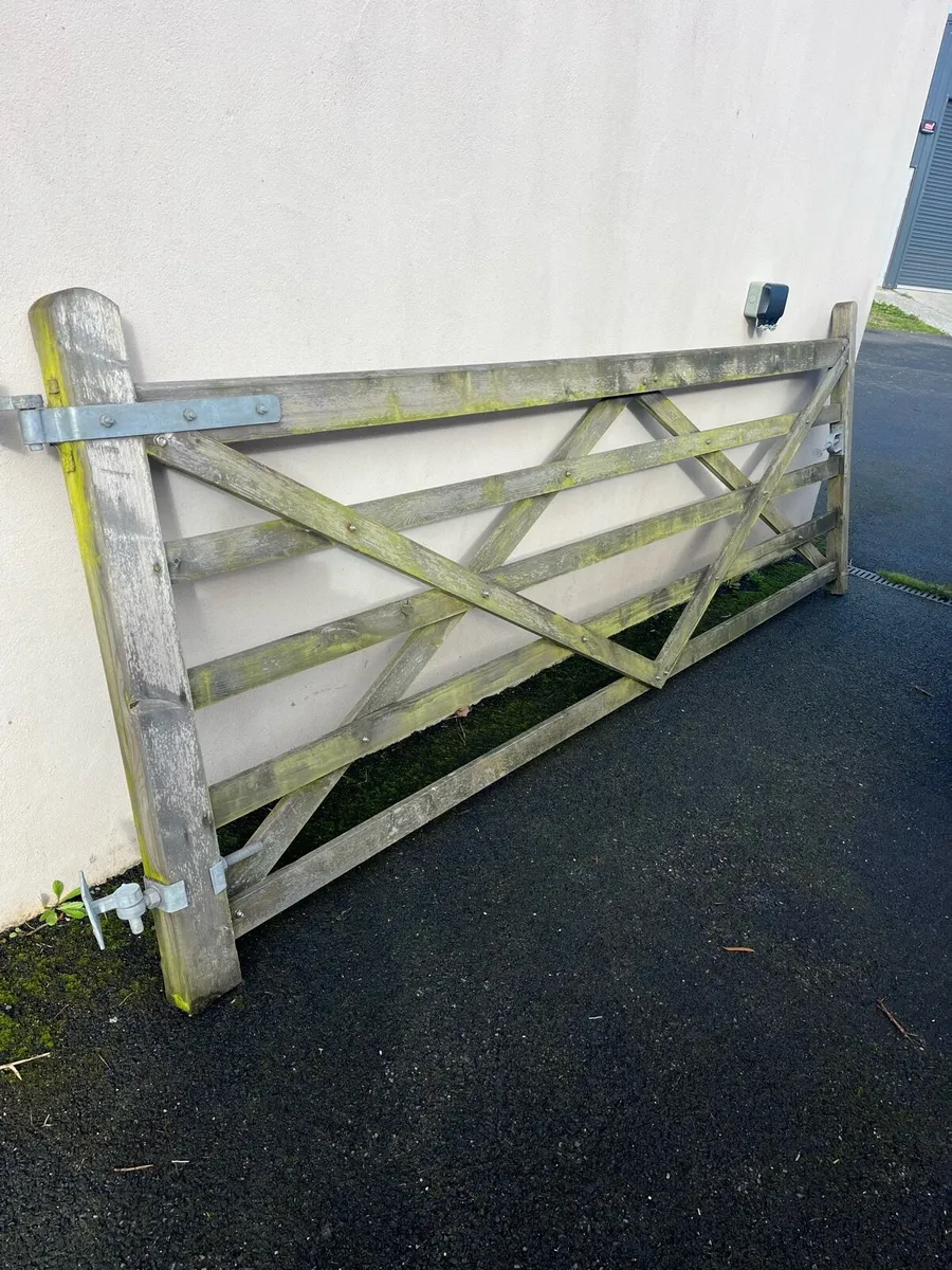 Timber gate - Image 1