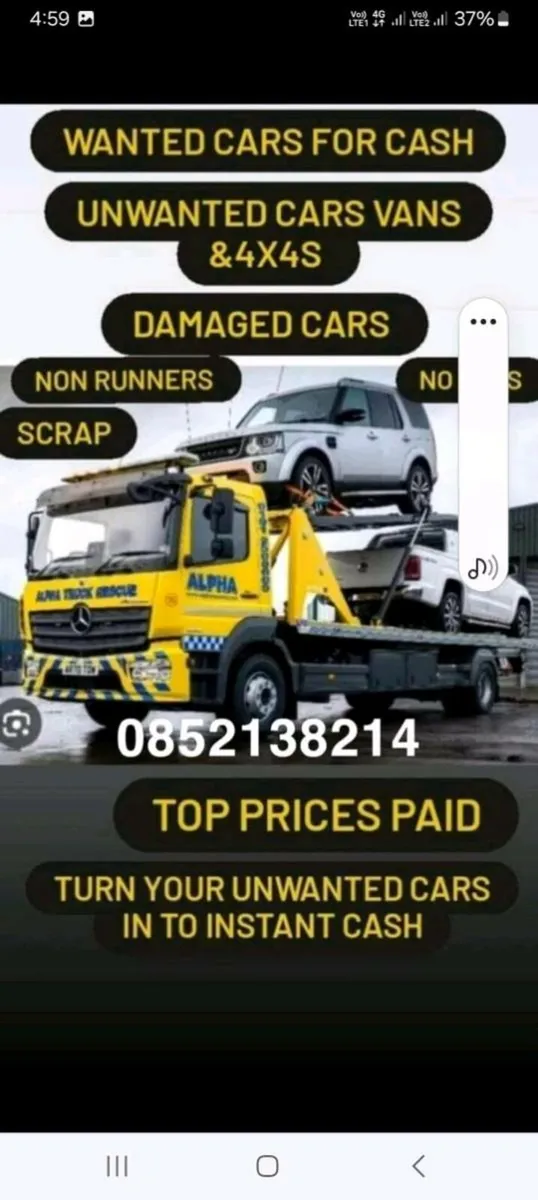We buy all unwanted vehicles best prices paid Cash - Image 1