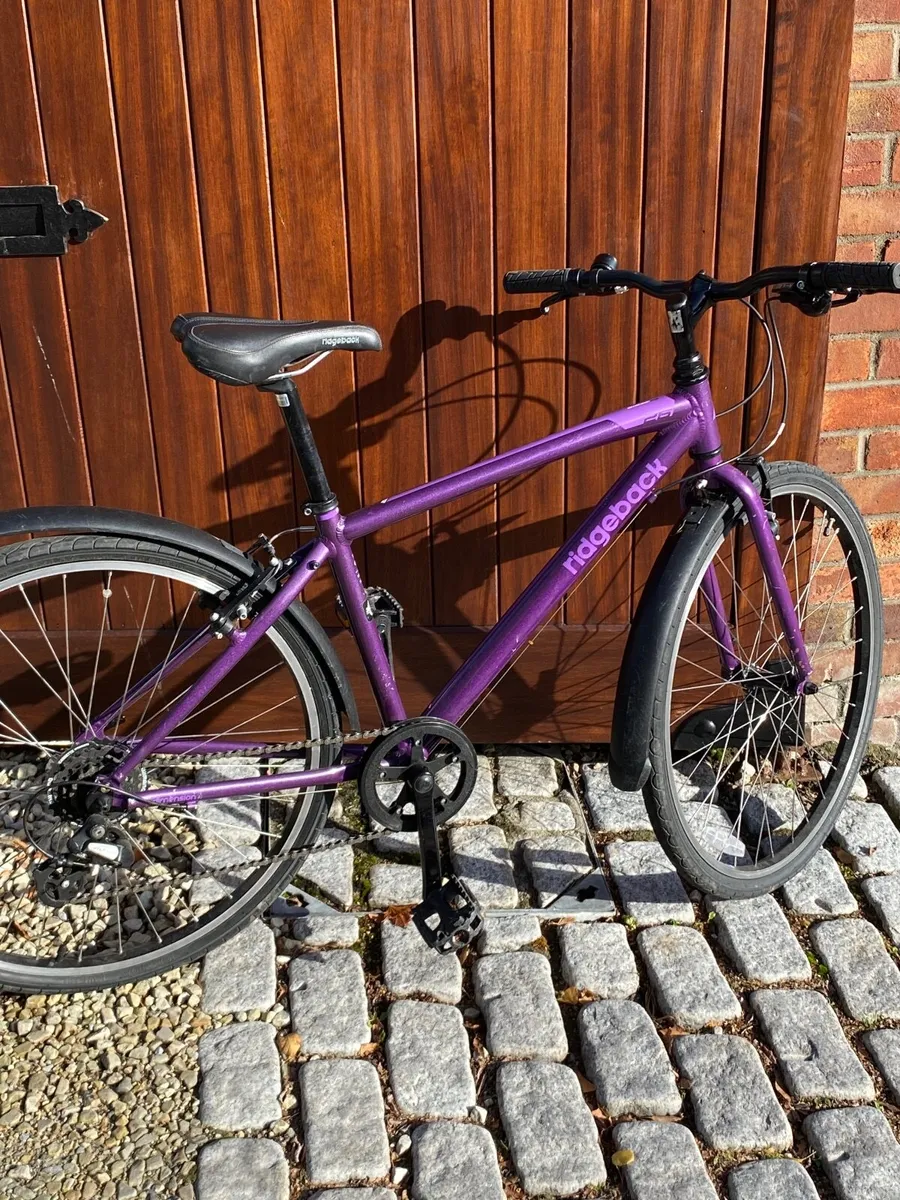 Girls purple bicycle - Image 1