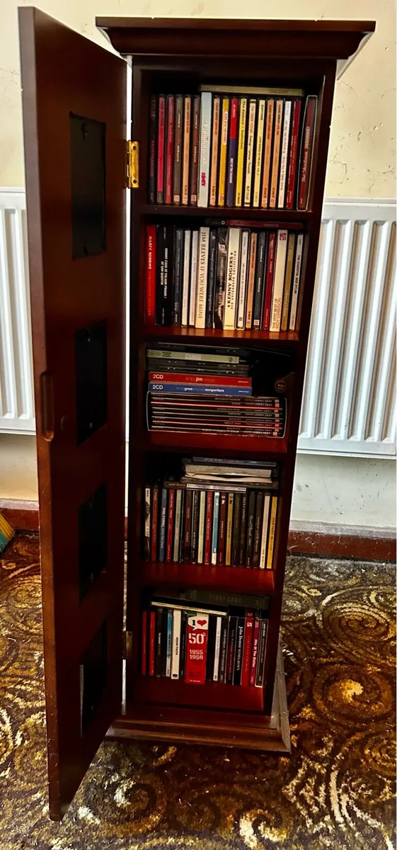 Mahogany CD case holder - Image 2